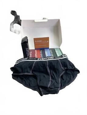 Separatec Everyday Men's Briefs Dual Pouch Cotton and Spandex 7-Pack Size XL